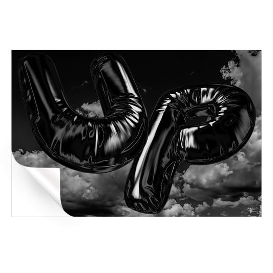 Metallic Up Balloons