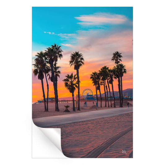 Blue and Orange Santa Monica