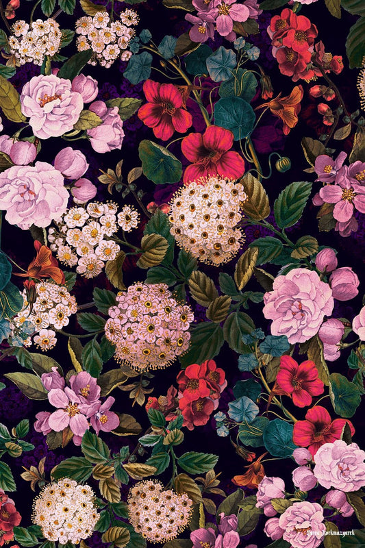 Brightly Glowing Flowers II