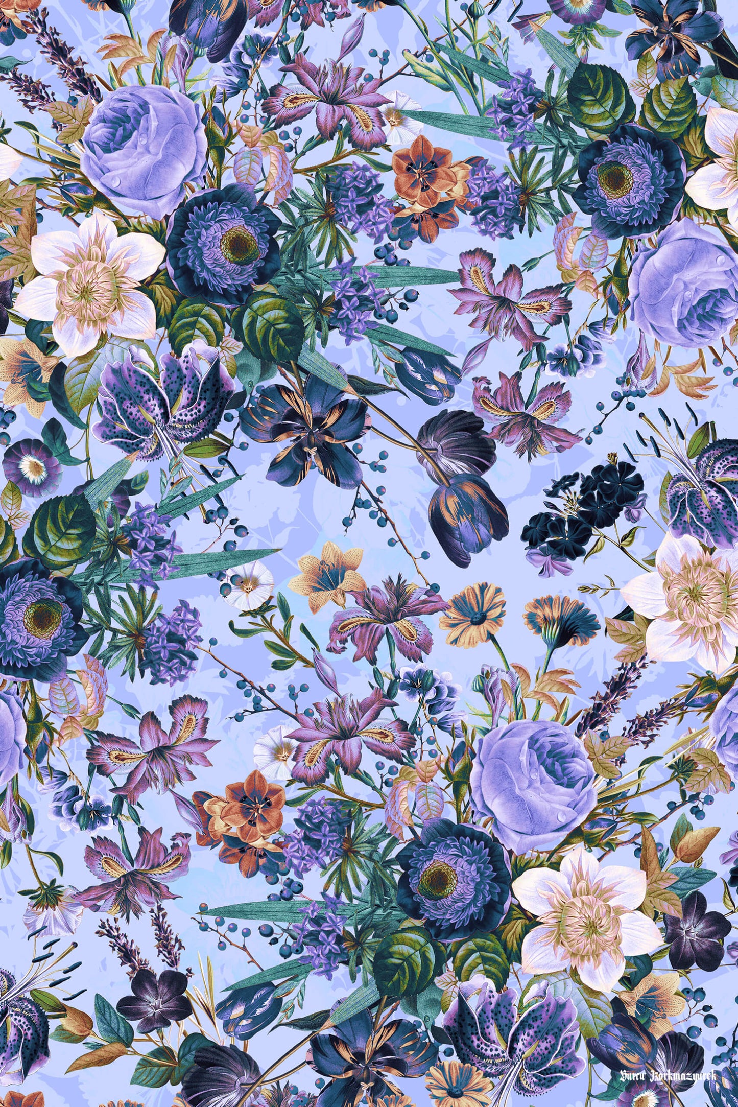 Spring Summer Floral Garden