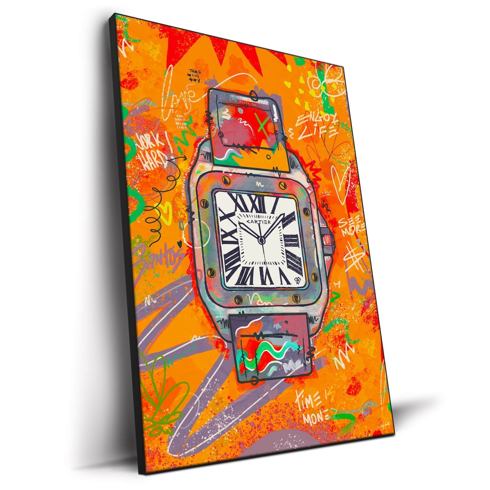 Cartier Santos Wall Art | BIG Wall Décor