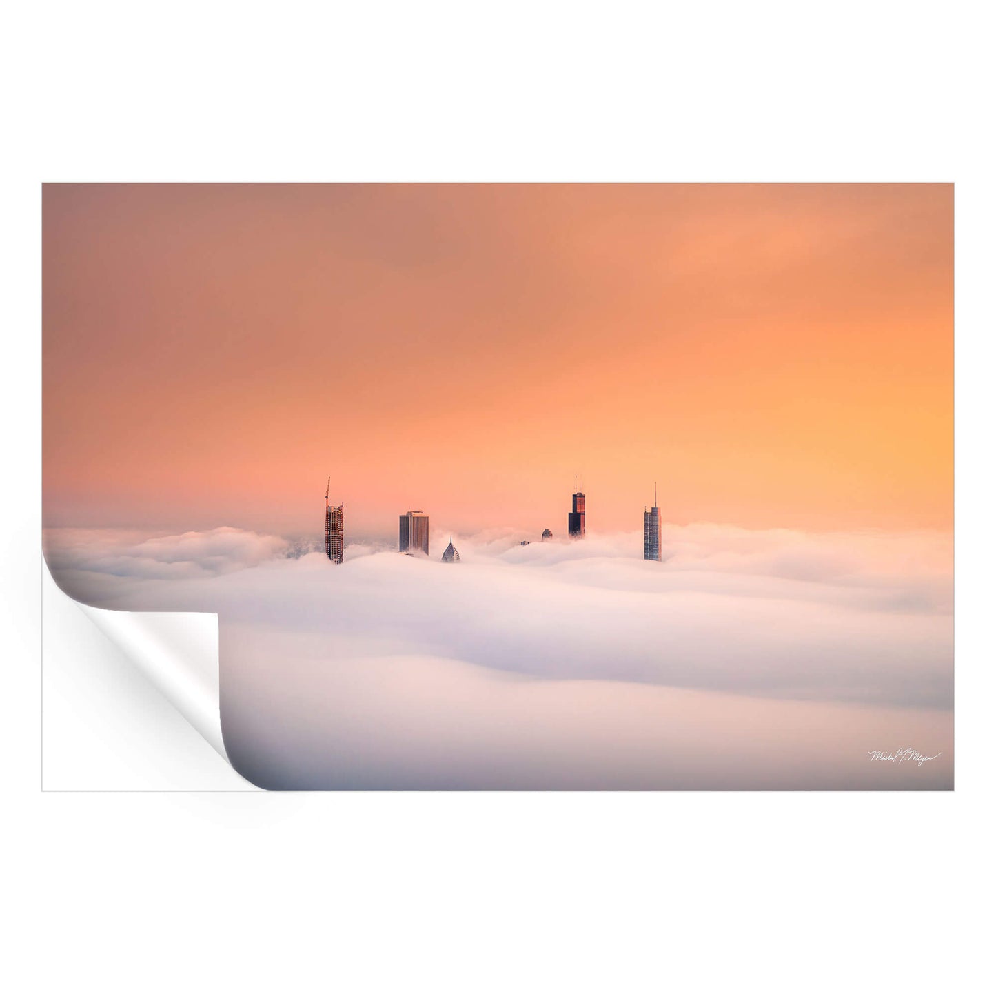 Chicago Cloud Skyline