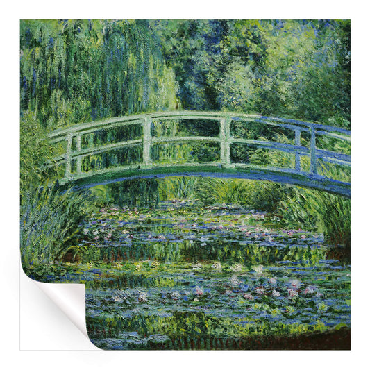 Water Lilies and Japanese Bridge