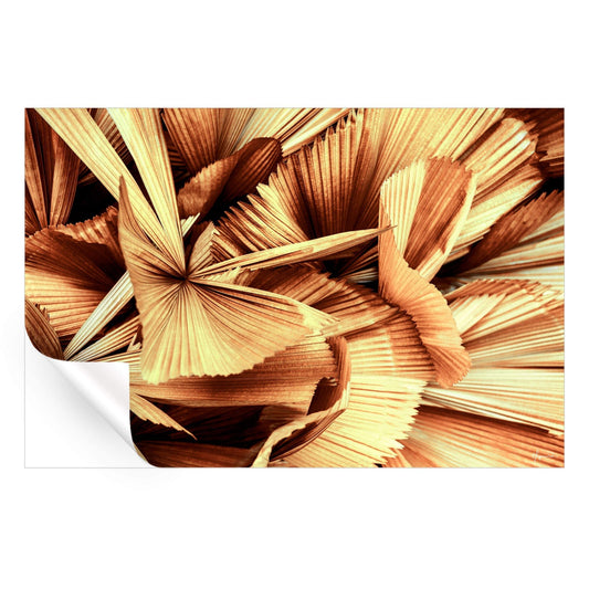 Copper Palm Leaves