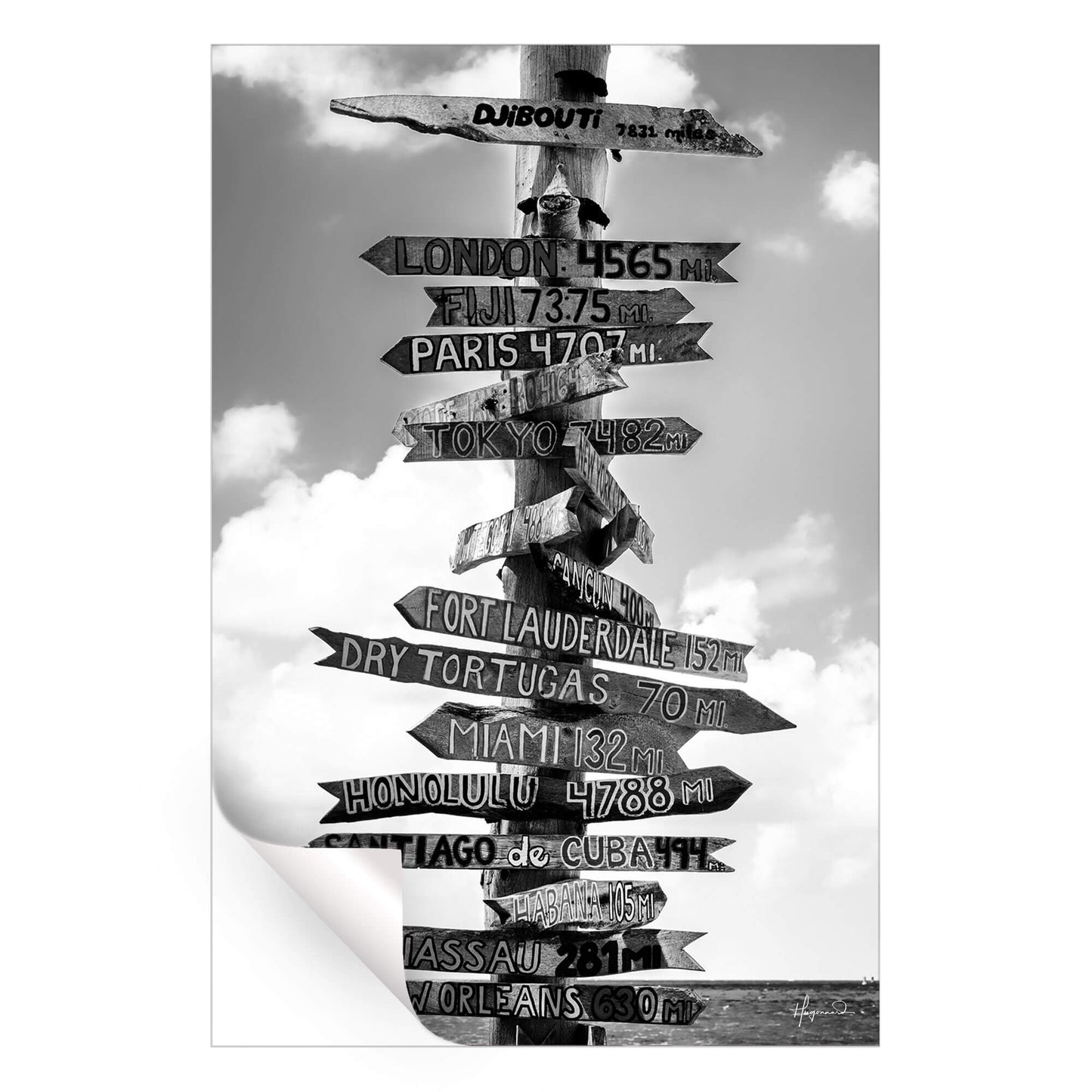 Destination Sign