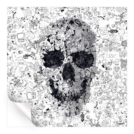 Doodle Skull