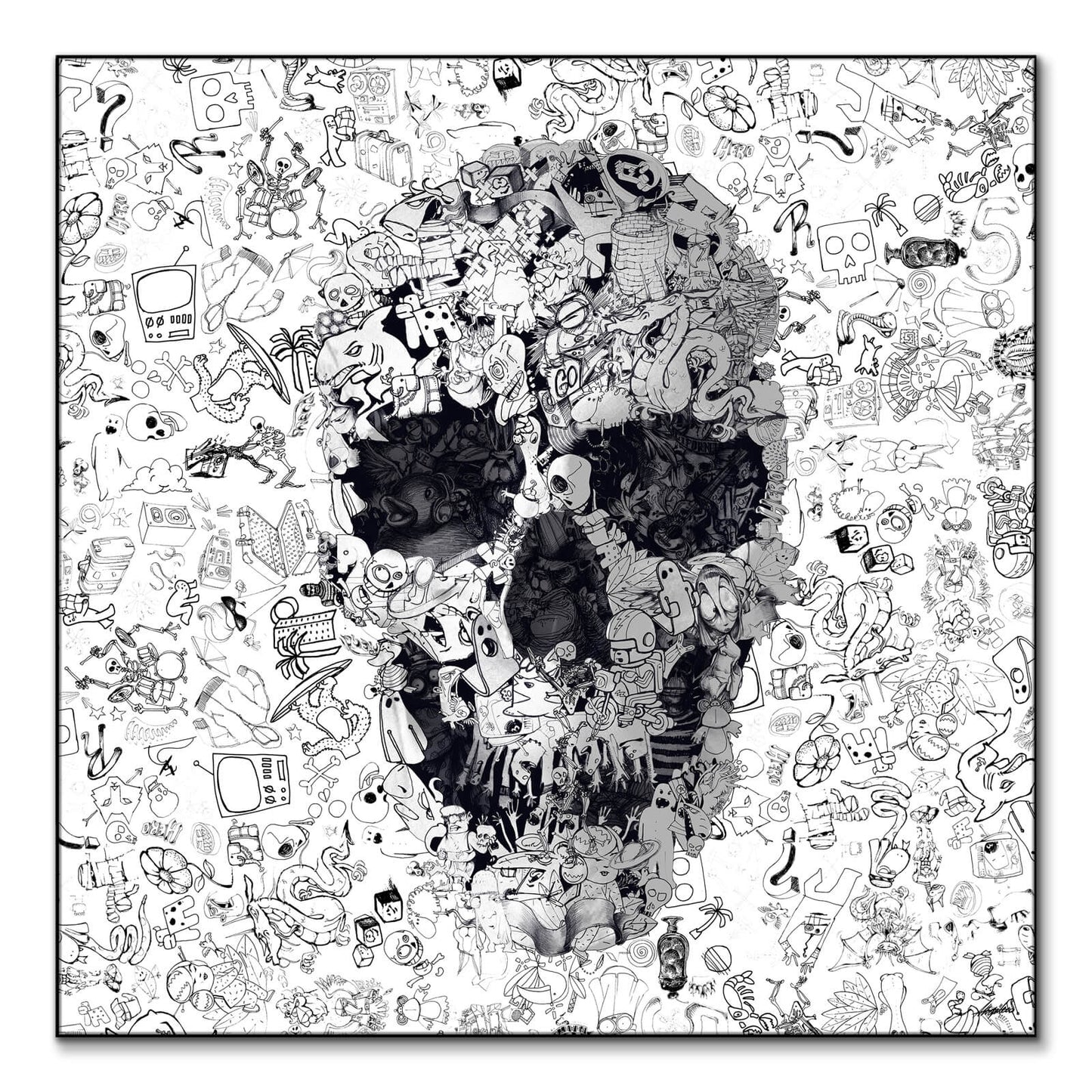 Doodle Skull