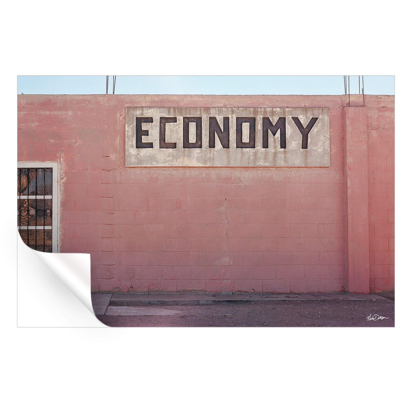 Economy Sign
