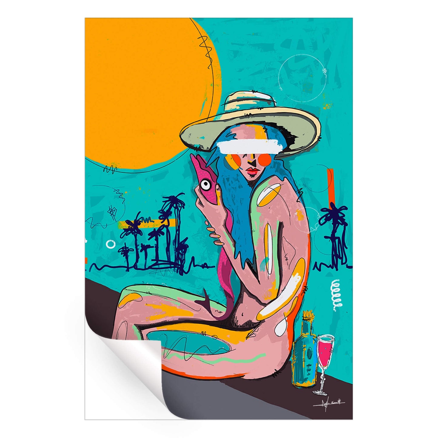Fishing By The Beach