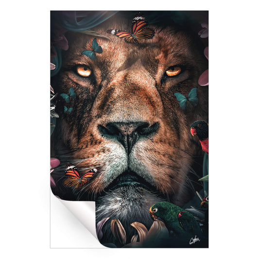 Floral Lion