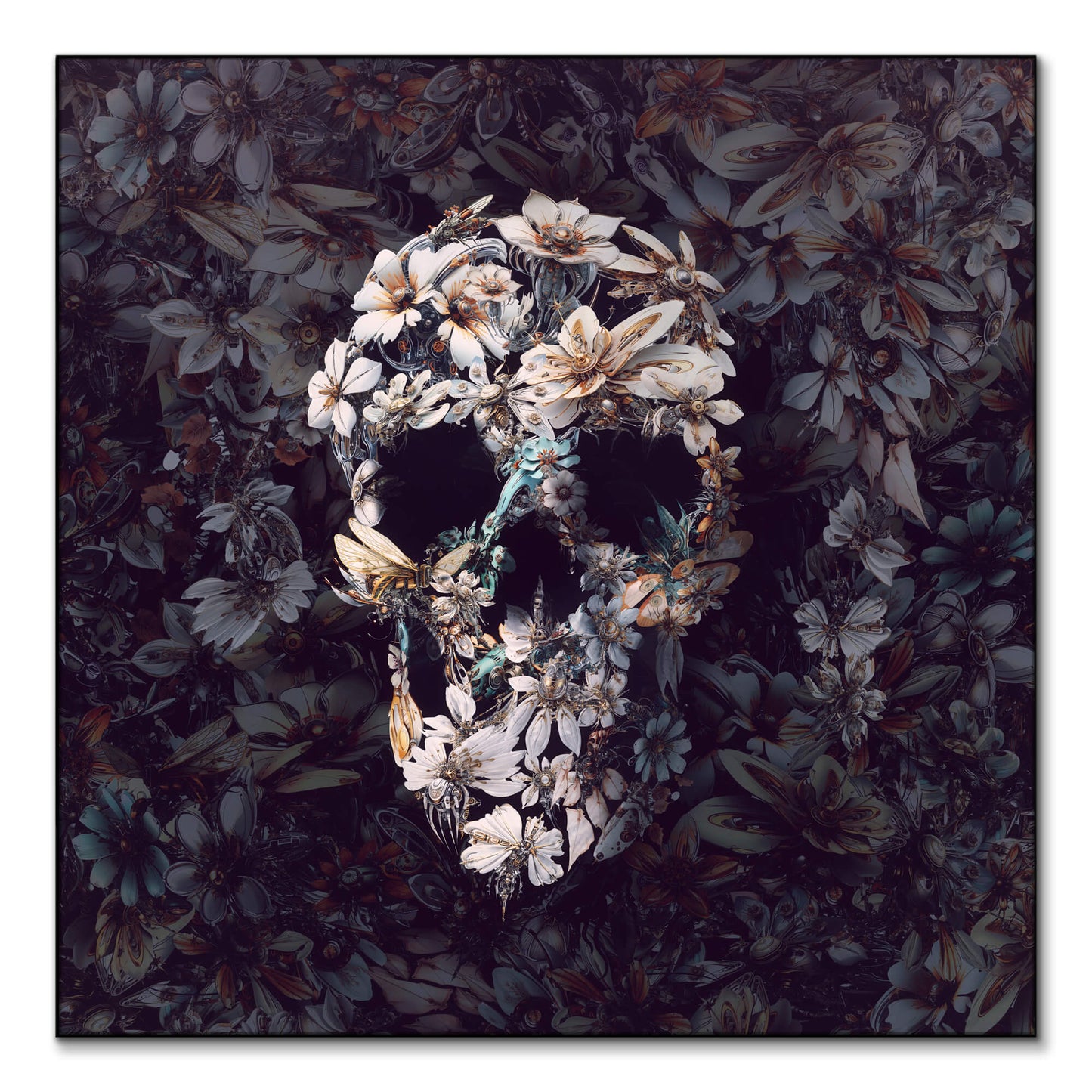Steampunk Skull Dark