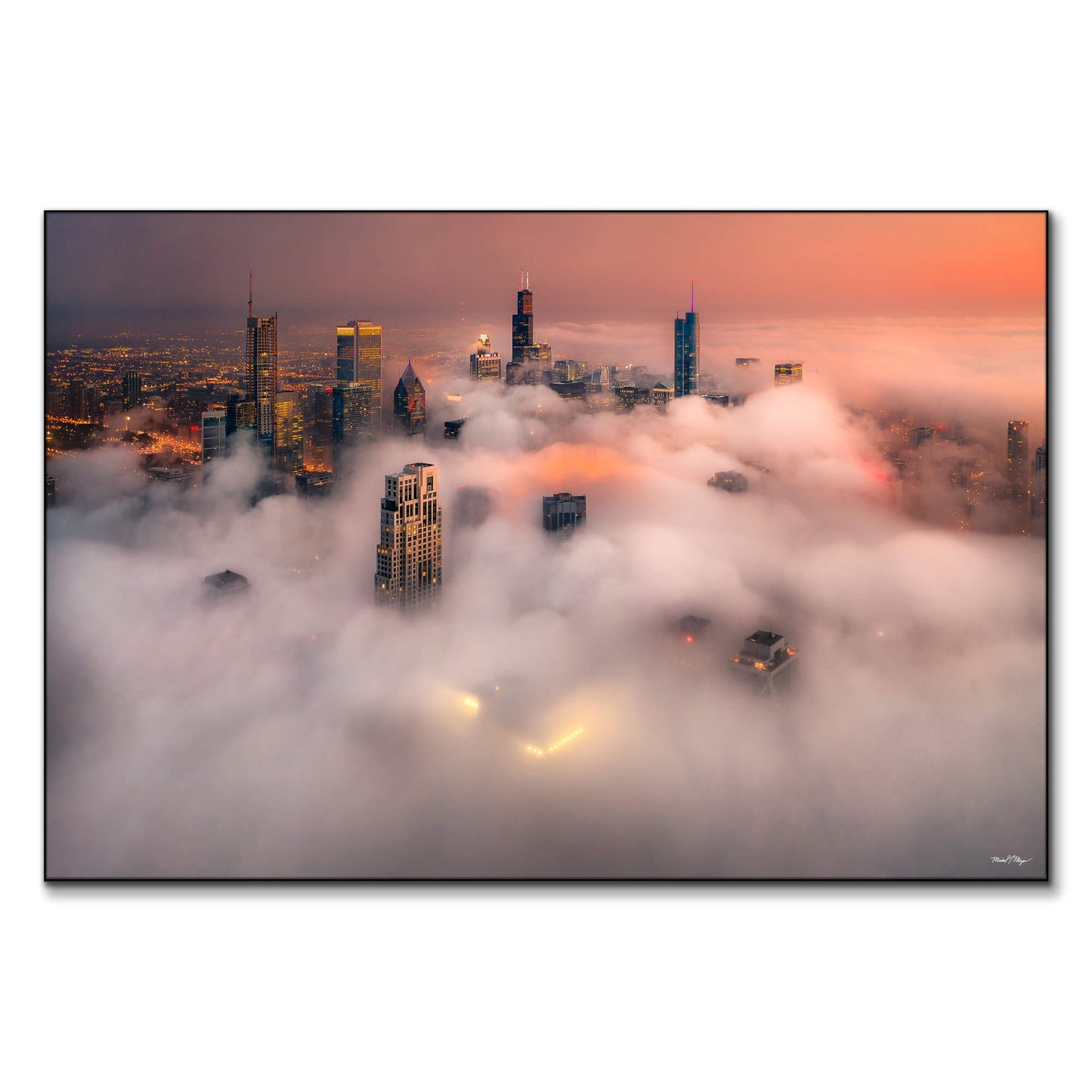 Foggy Skyline