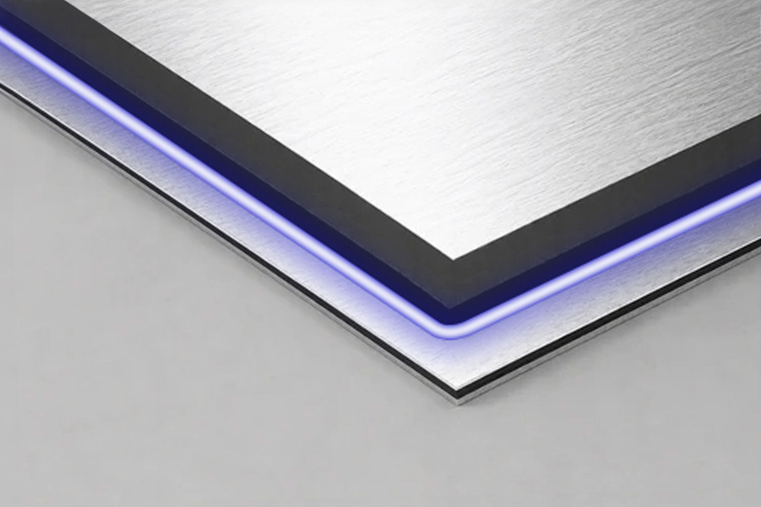 LED Lit Frameless
