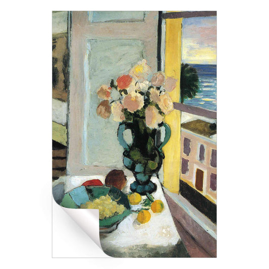 Flowers in front of a Window
