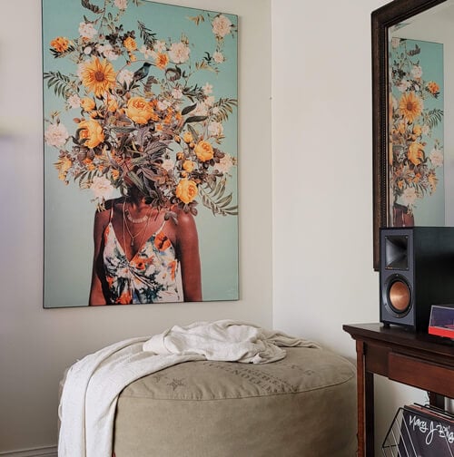 You Loved Me a Thousand Summers Ago - Flower Head Wall Art | BIG