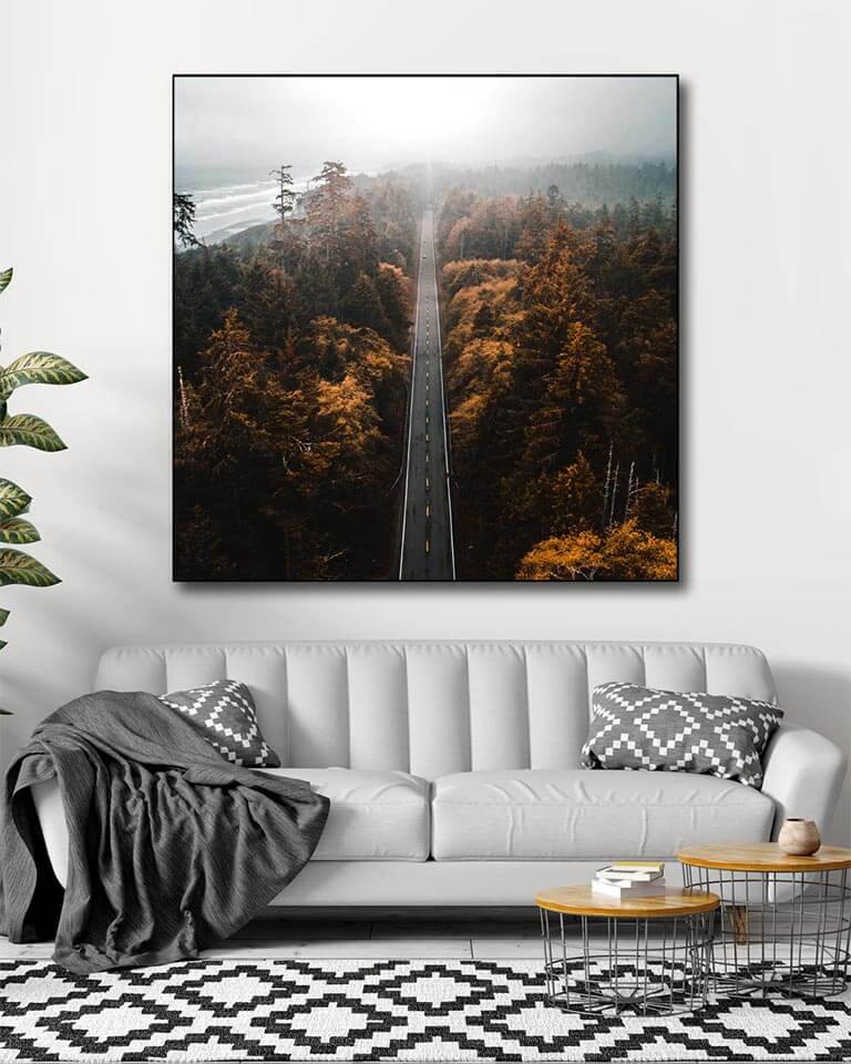 Big Nature Aerial Wall Art Huge Decor Prints