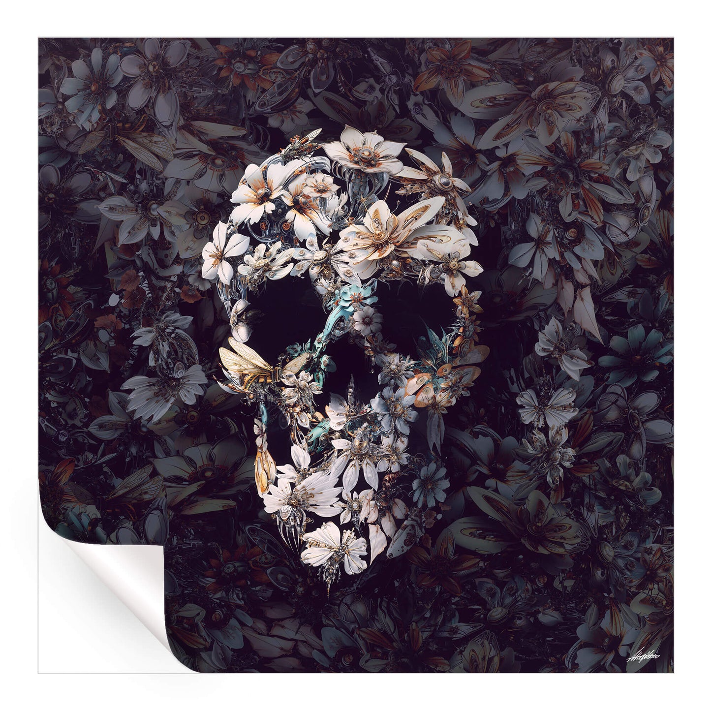 Steampunk Skull Dark