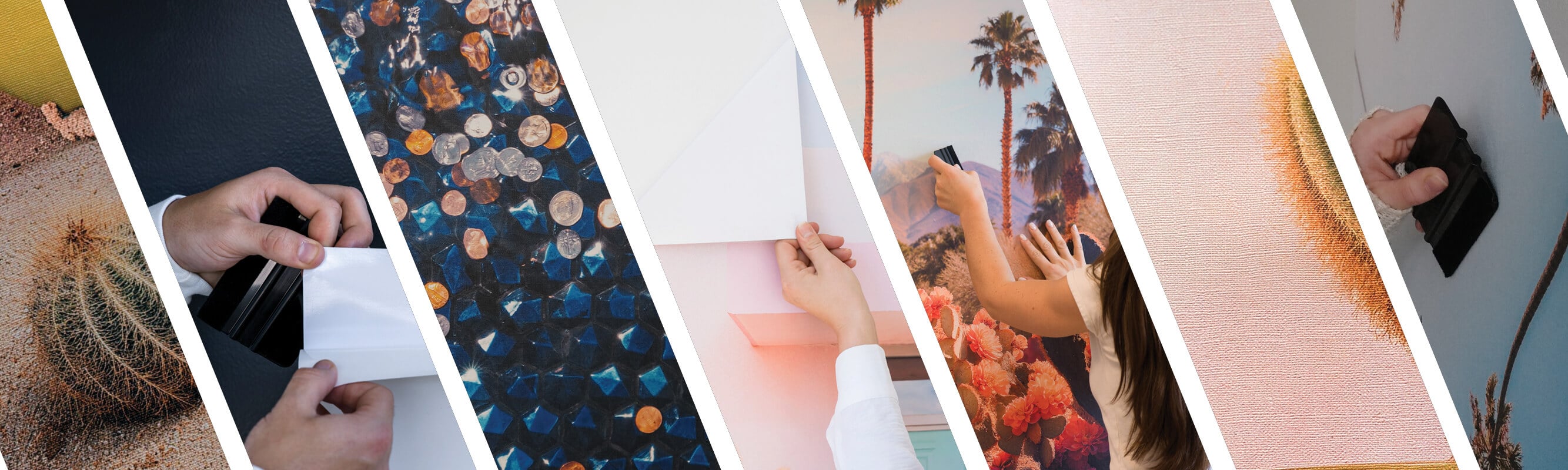 How To Guide for Applying Large Stickablez Peel and Stick Canvas Art