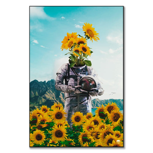 Sunflower Astronaut