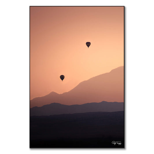 Two Hot Air Balloons