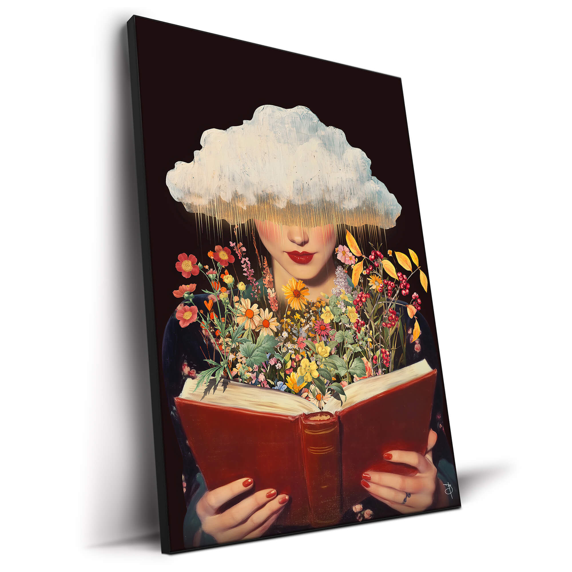 Reading is Power Surreal Art | BIG Wall Décor