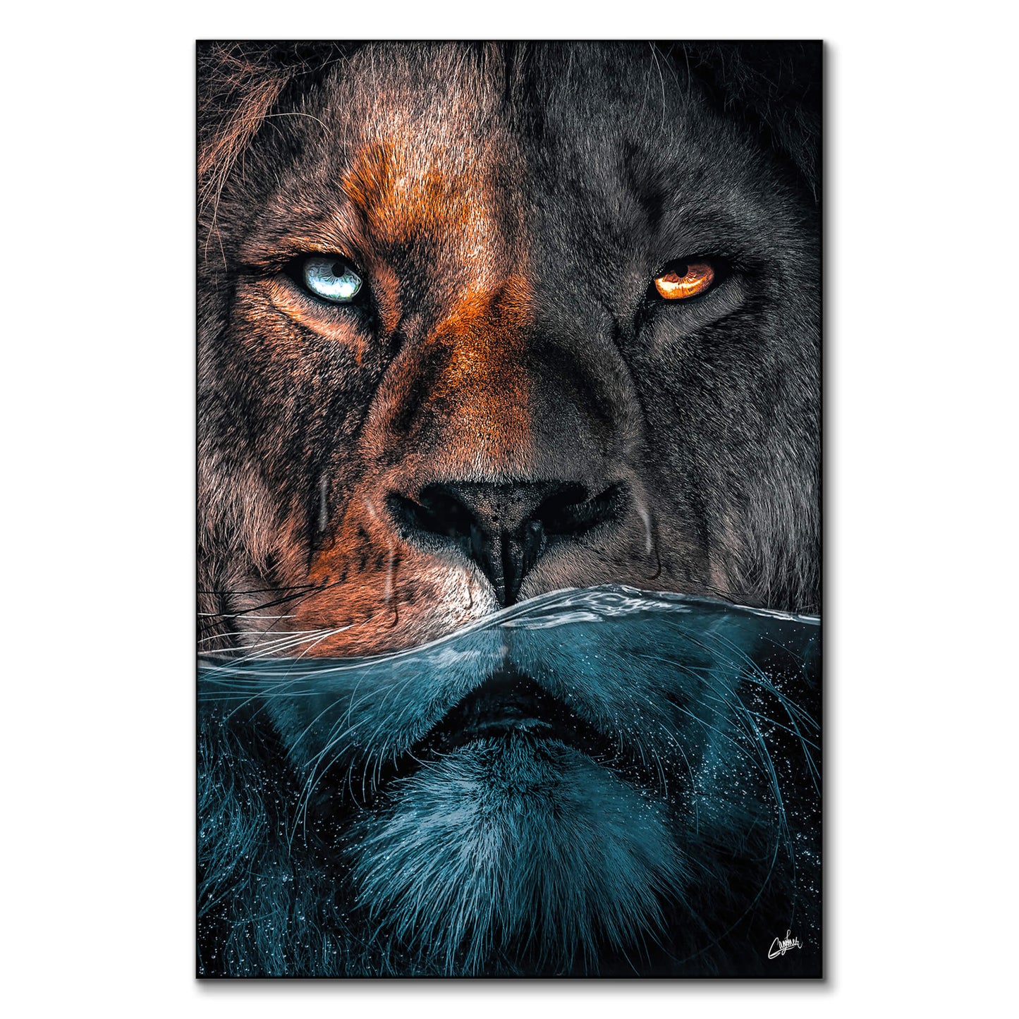 Underwater Lion