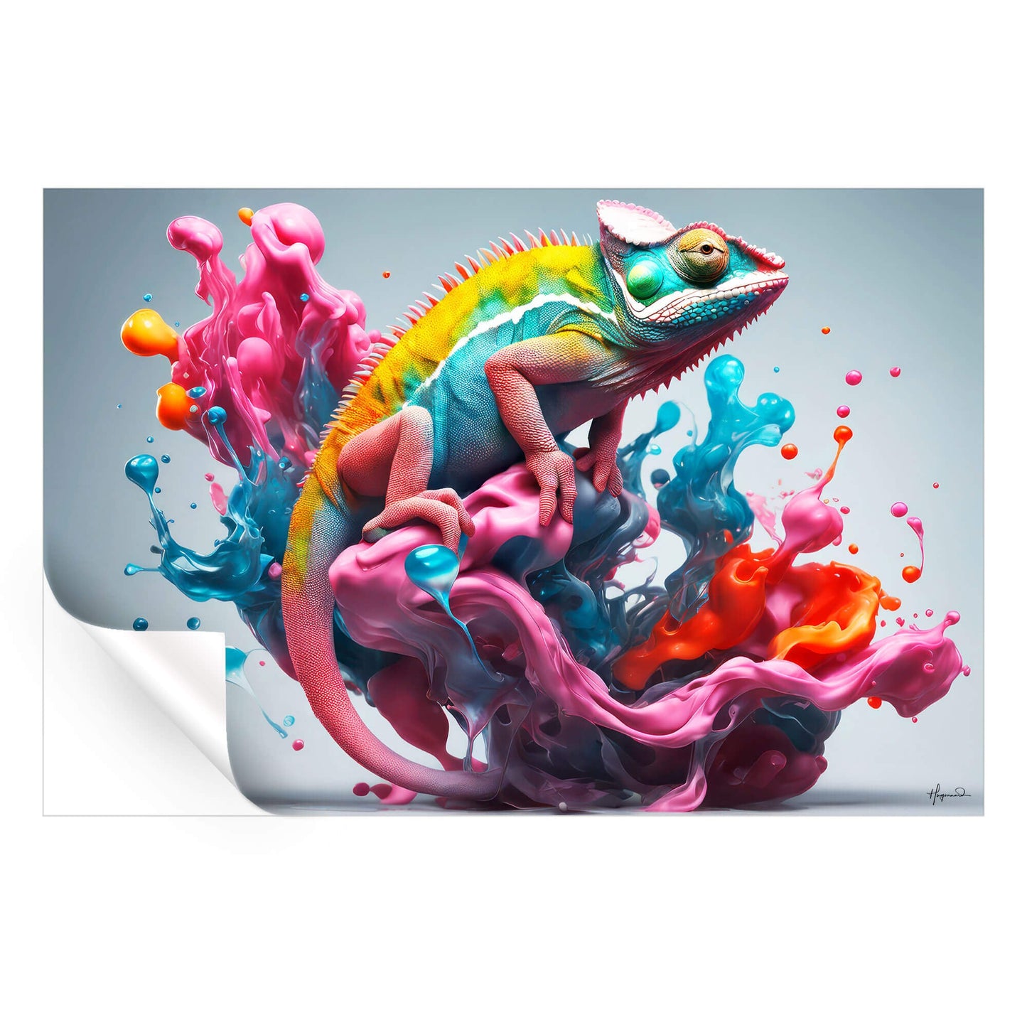 Vibrant Chameleon