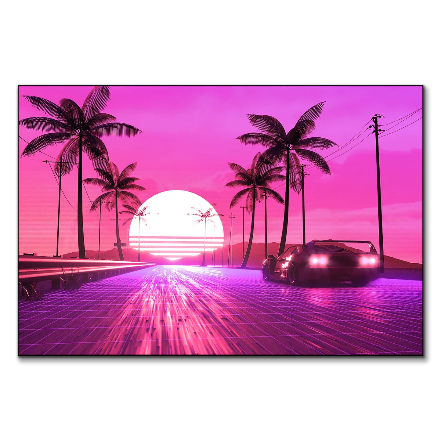 F40 Pink Sunset