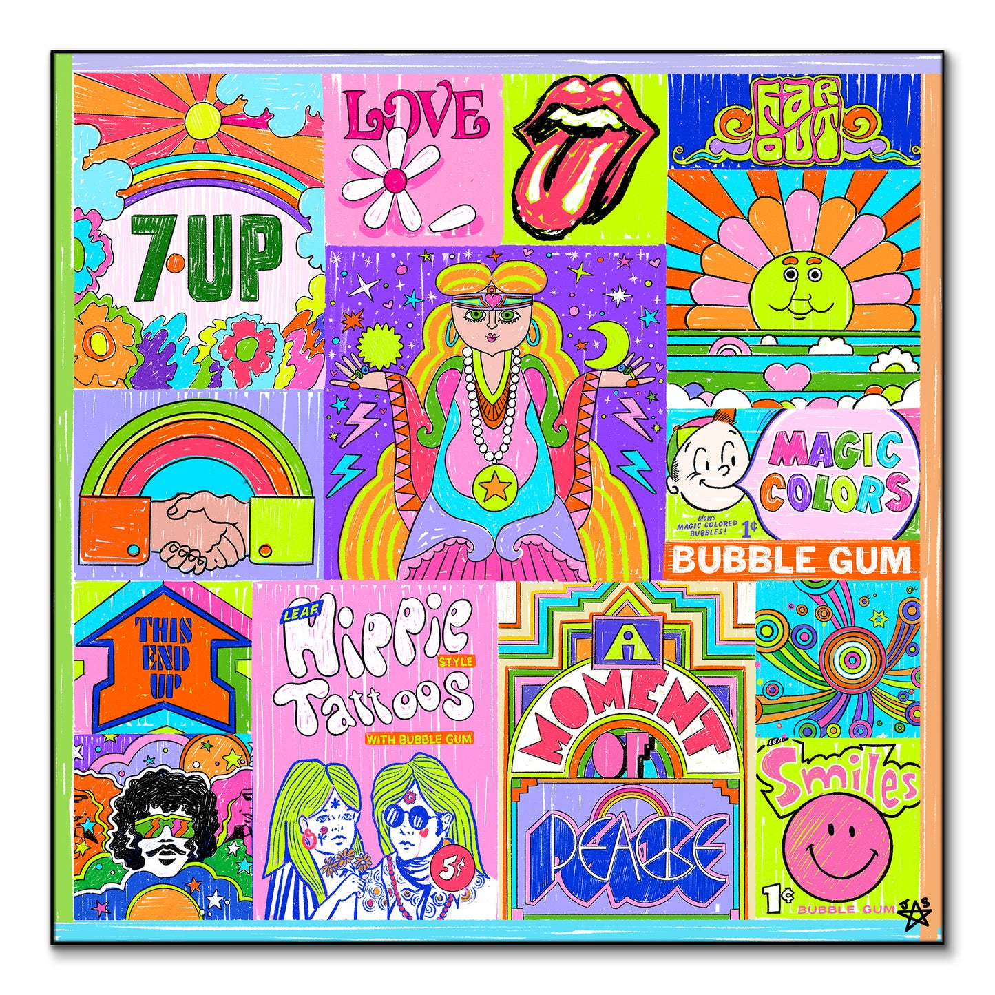 Peace and Love and Happiness