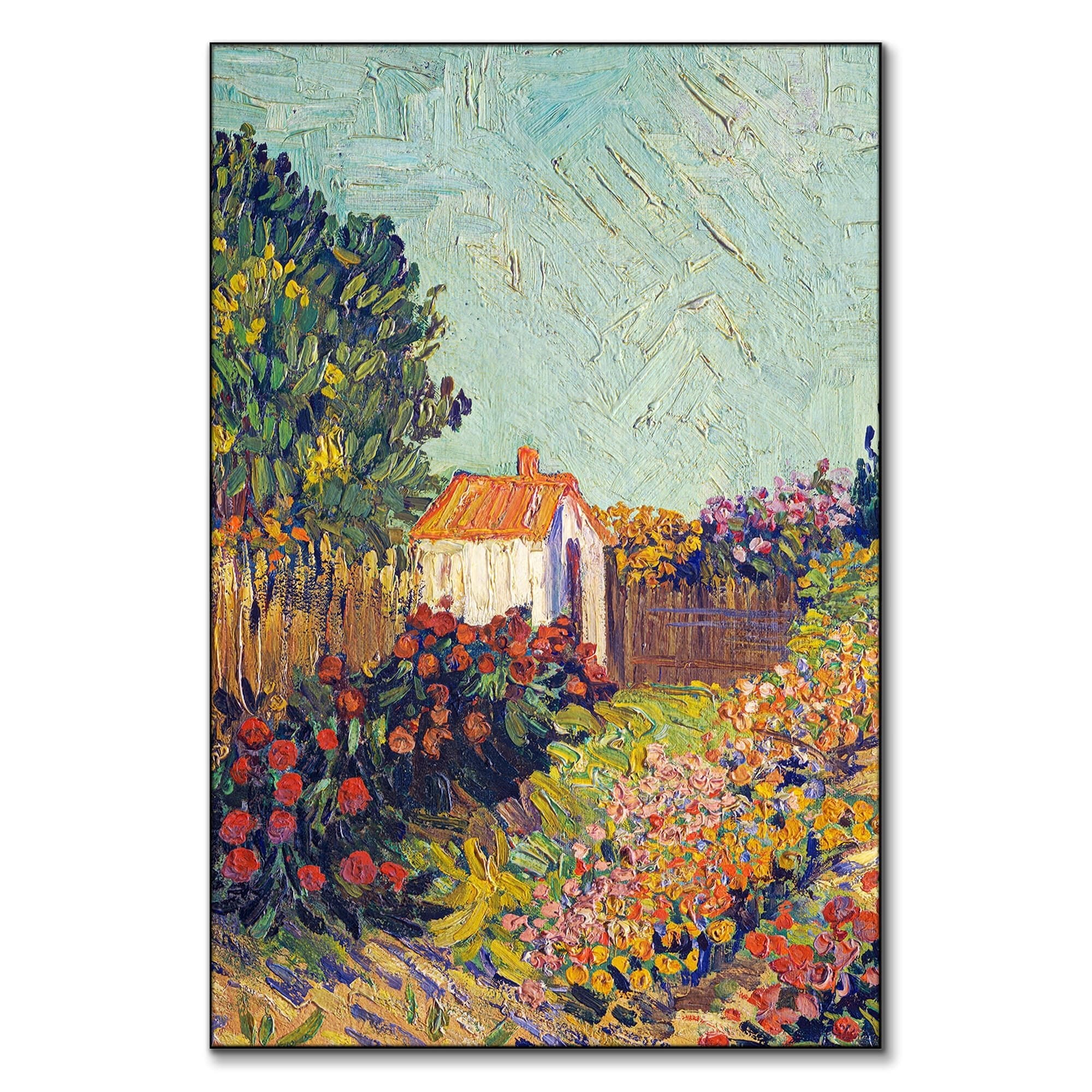 Flower Garden by Vincent Van Gogh – BIG Wall Décor