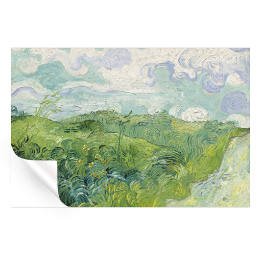 Green Wheat Fields, Auvers
