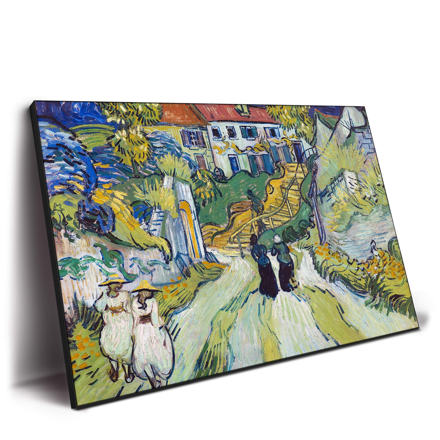 Village Street and Steps in Auvers