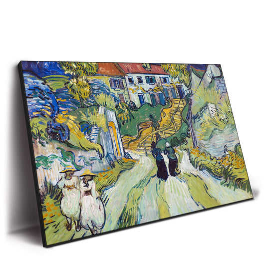 Village Street and Steps in Auvers