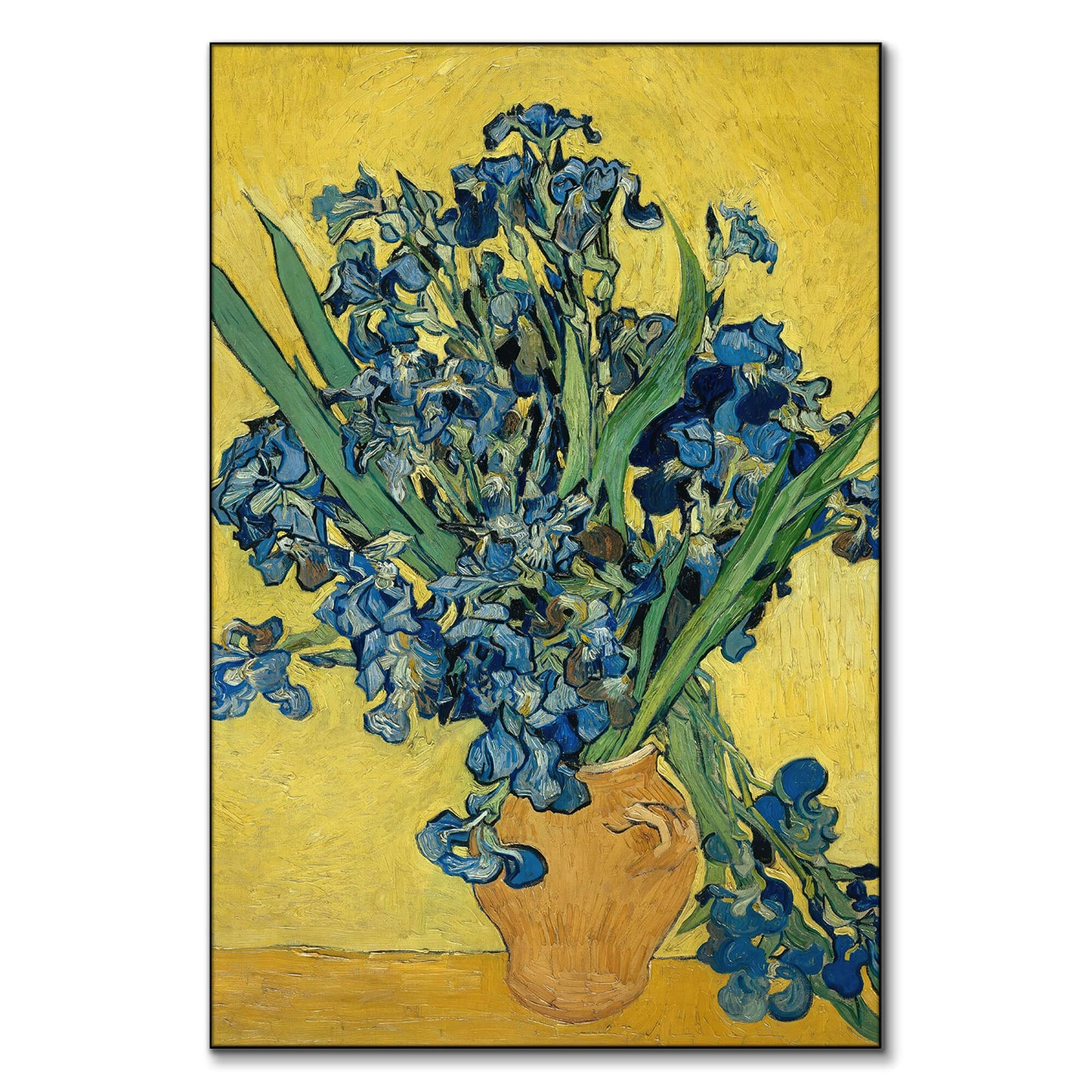 Vase With Irises