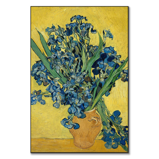 Vase With Irises