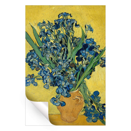 Vase With Irises