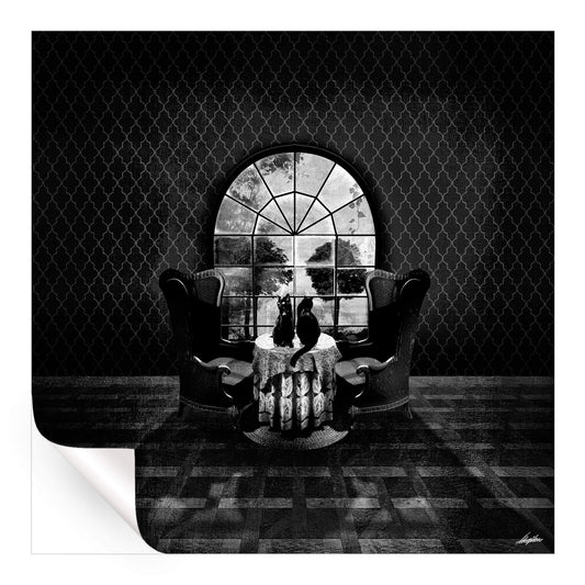 Vintage Room Skull