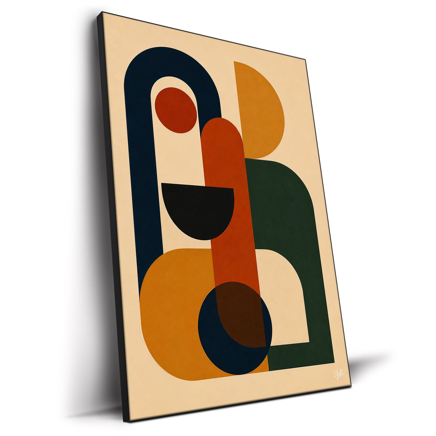 Composition No. 11 Velvet Geometry