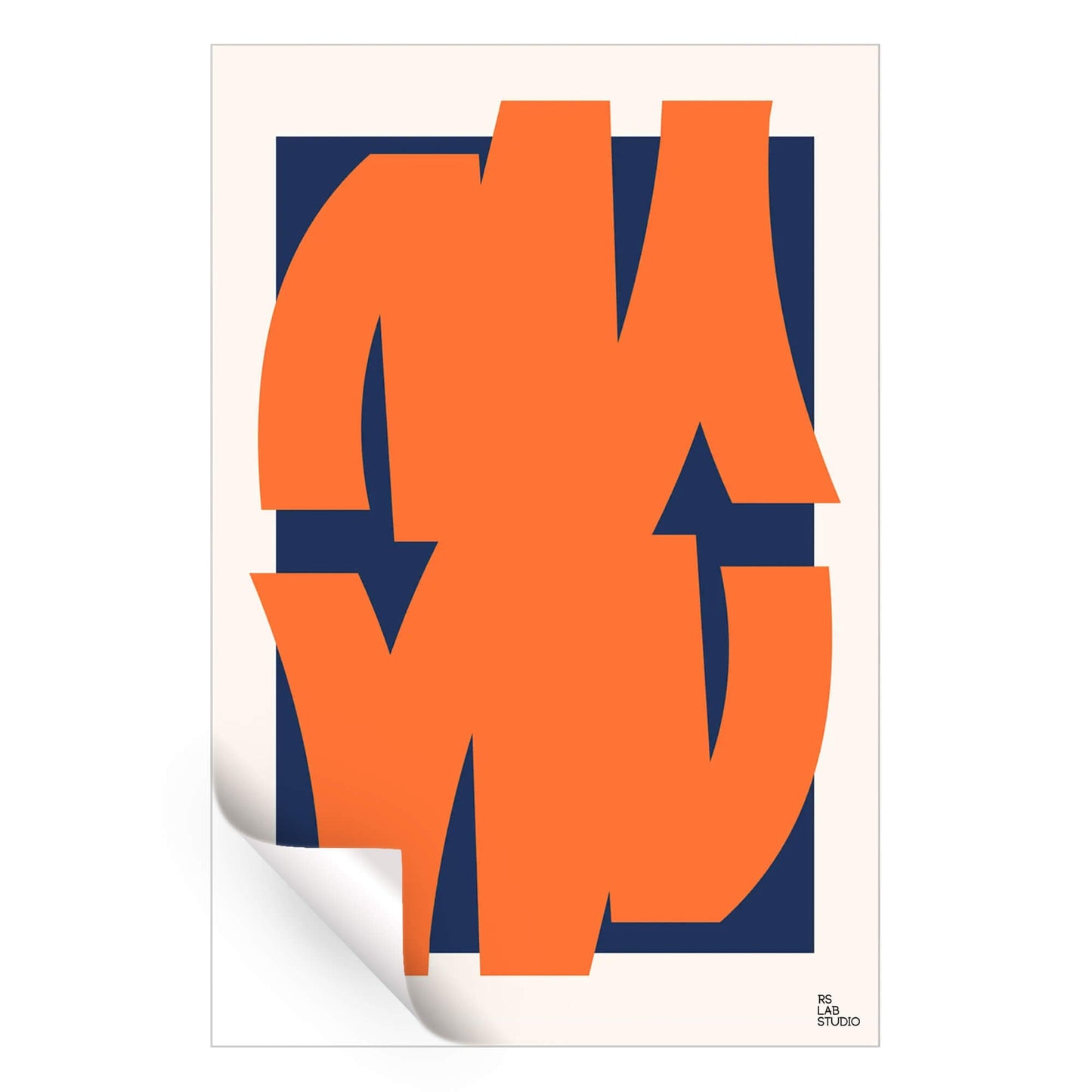 Dark Orange Lines
