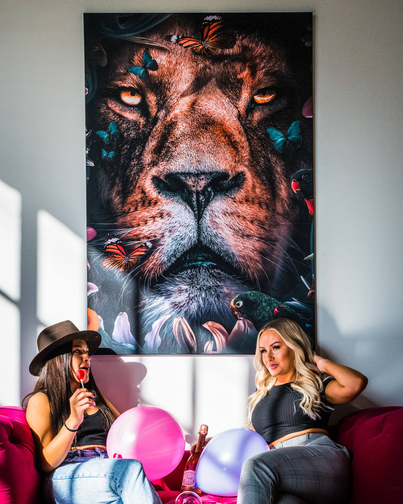 Floral Lion