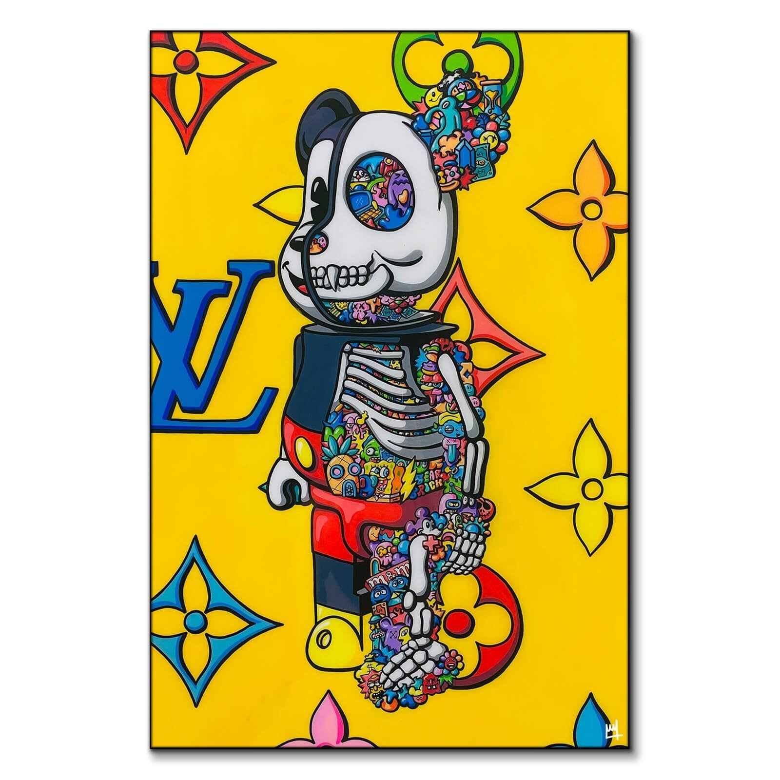 Mickey Mouse Vuitton Wall Art | BIG Wall Décor