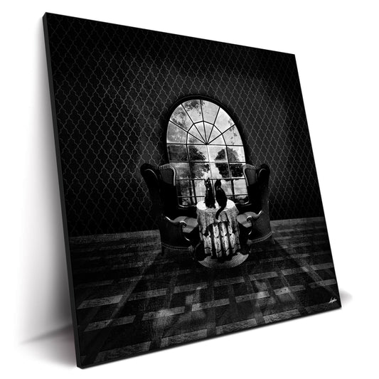 Vintage Room Skull