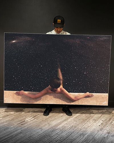 Guide to Buying Large Wall Art with Surreal Woman Artwork