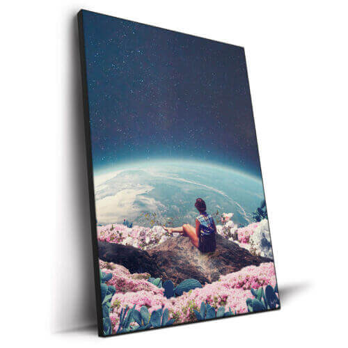 View From Space Wall Art - BIG Wall Décor