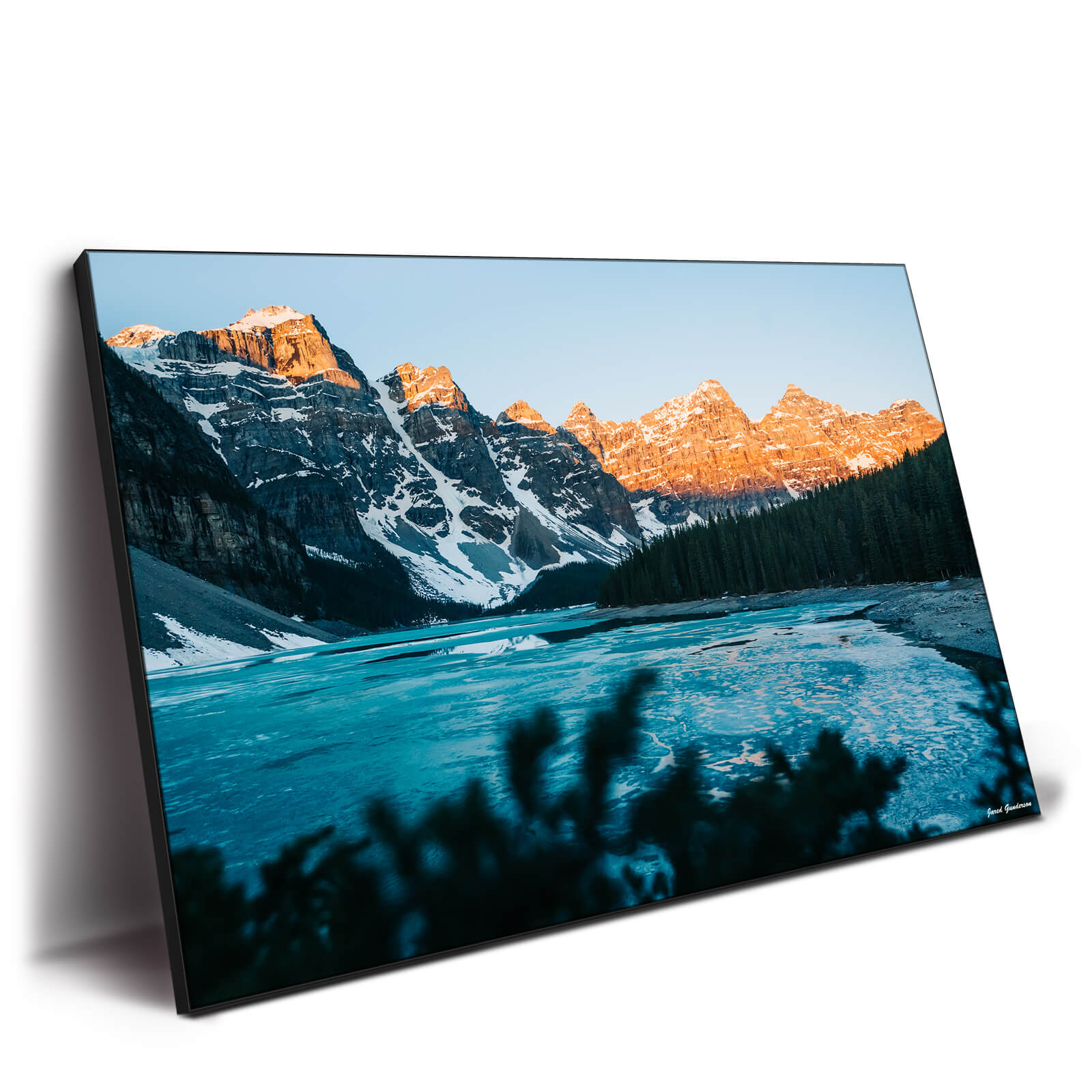 Myosotis Lake simply download & print at home Skoki Loop perfect as gift Printable mountain digital art wall decor Banff National Park