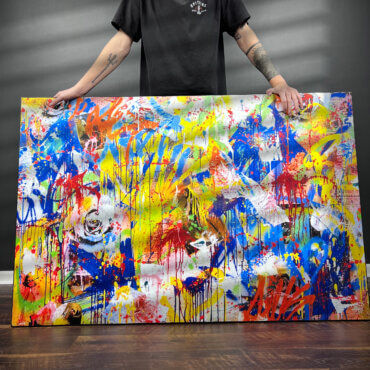 huge city urban wall art bedroom SeekOne