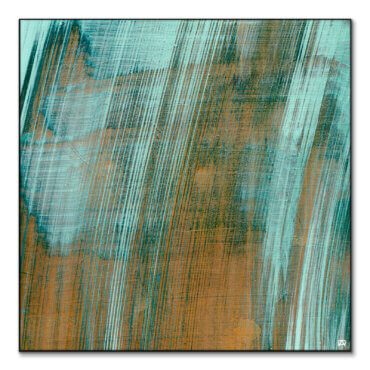 Teal Strokes