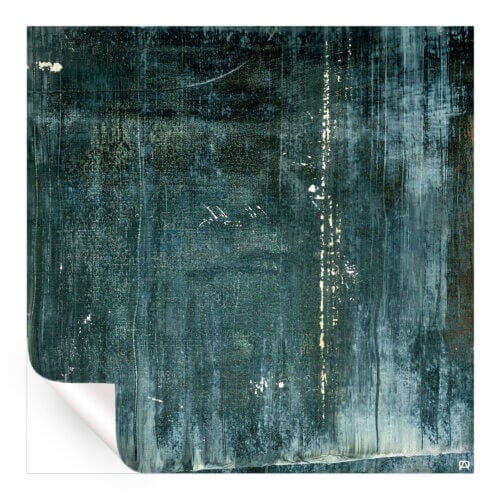 Dark Green Abstract Art | BIG Wall Décor