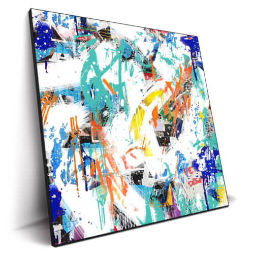 Twiggy Vogue Graffiti Wall Art BIG Wall Décor