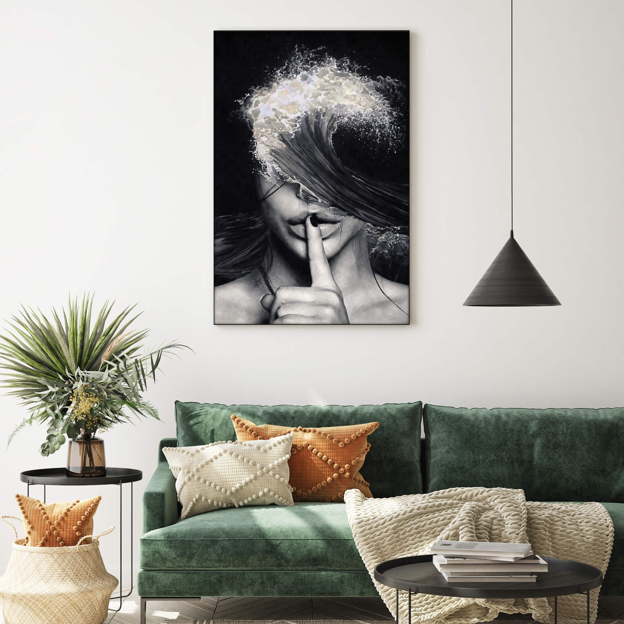 large black wall art